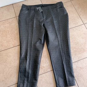 Eloquii Shimmer Geometric Pants NEW Size 24